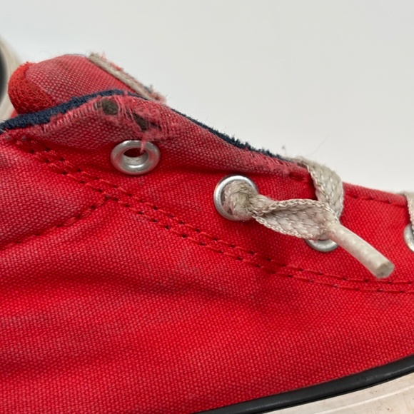 Converse Chuck Taylor All Star High Top Toddler Size 10 Red Pull On Cushion Heel - Picture 4 of 7